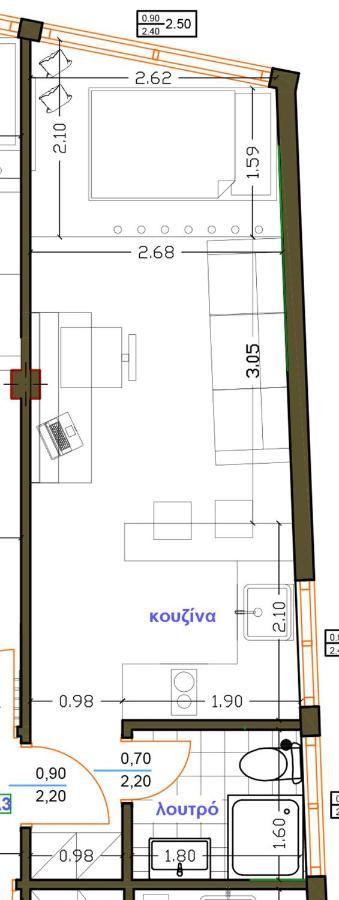 New Deluxe Studio 3 Downtown Thessaloniki - Fully Equiped Exterior foto